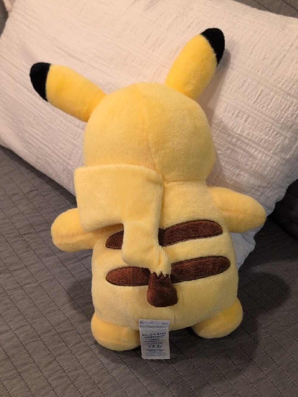 Build-A-Bear Yellow Pikachu Plush with Red Cheeks - Picture 2 of 5